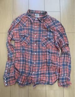 【値下げ】ラングラー✖️ビームス　ウエスタンチェックシャツのサムネイル