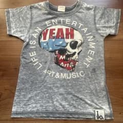 キッズ　男の子　130cm ガイコツ　Tシャツのサムネイル