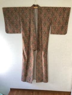 小紋　新品未使用　しつけ糸ありのサムネイル