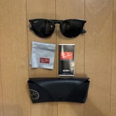 ◼️Ray-Ban ERIKAサングラス 本体 ケース付き - メルカリ