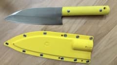 サビナイフ４ 出刃鯱 出刃包丁 イエローのサムネイル