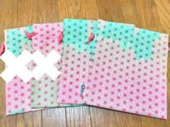 綾鷹 × 和柄巾着 浅草柄  2枚セットのサムネイル