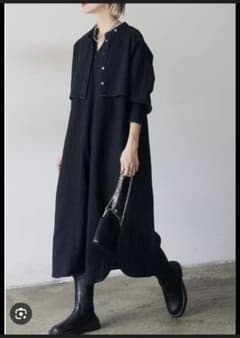 エシカ♡ 2wayデニムアンサンブルワンピース　ブラックのサムネイル