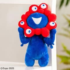 新品✨大阪関西万博 会場限定✨ミャクミャクぬいぐるみポーチ にっこりポシェット❣️ 新品⚫︎大阪・関西万博 公式キャラクター ミャクミャク ぬいぐるみ