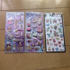 シャカシャカシール　ぷっくりシールのサムネイル