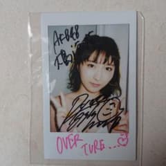 大島涼花(AKB48) OVER TURE 直筆サイン入りチェキ - メルカリ