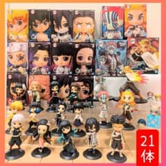 アニメ　鬼滅の刃　プライズ　フィギュア　まとめ売り 箱付き】鬼滅の刃 プライズフィギュア 21体セット - メルカリ