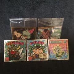 ワンピース・ビックリマン・ポケモンシール　計５枚