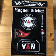 VAN   マグネット　ステッカーのサムネイル