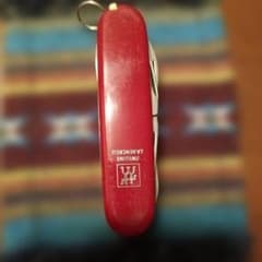 ZWILLING ハンケルス 多機能ナイフ レッド - メルカリ