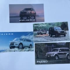 三菱 歴代パジェロ ステッカー 4枚