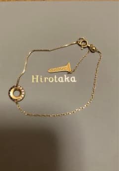 HirotakaのWHEEL OF FORTUNEブレスレット ダイヤk10 WHEEL OF FORTUNE ダイヤモンド ブレスレット