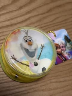 Disney アナと雪の女王　FROZEN オラフ 丸型ポーチ キーホルダーのサムネイル