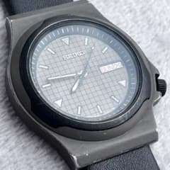 稼働品】SEIKO／7433-6020 Impact／グレー 金属バンド付属 - メルカリ
