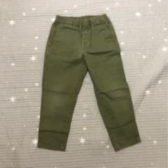 120cm●UNIQLO…ゆったりパンツ(カーキ)●のサムネイル
