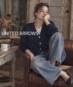 UNITED ARROWS Light Cotton Overcardigan (Excellent Condition)