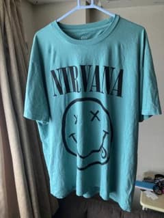 GAP Nirvana Tシャツ Lサイズ　ターコイズブルー、グリーン系