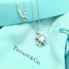 極美品✨️保存袋付き　ティファニー　ネックレス　シグネチャー　925 シルバー 極美品✨️保存袋付き ティファニー ネックレス シグネチャー 925