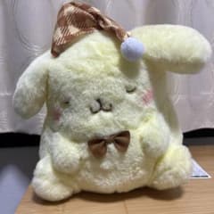 【匿名、即日発送】ポムポムプリン すやすやBIGぬいぐるみ 美品