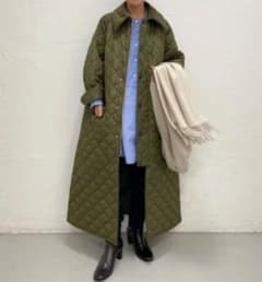 ケイコ☆さま専用　新品【別注Barbour/バブアー】キルティングコートのサムネイル
