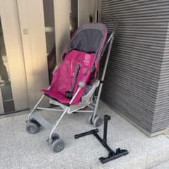 【スタンド付】MacLARENマクラーレン voloベビーカー ピンクのサムネイル