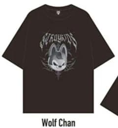 【新品未開封】SKZOO 闇Tシャツ ウルフチャン バンチャン Stray Kids☆Wolf Chan☆闇Tシャツ☆ウルフチャン☆バンチャン