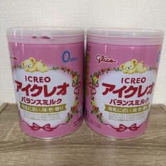 Glico アイクレオ バランスミルク 800g x 2缶セット - メルカリ