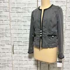 M'S GRACY エムズグレイシー デニムジャケット パール フリル M'S GRACY エムズグレイシー デニムジャケット パール フリル - メルカリ