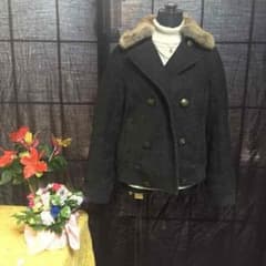 黒いモッズコート/ピーコート/ジャンバーのサムネイル