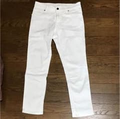無印良品/婦人/テーパードボーイフレンド/白/64cmのサムネイル