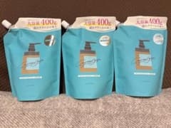 cocone クレイクリームシャンプー リペアタイプ 詰め替え 400g 3個のサムネイル