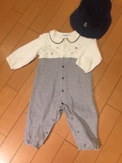 【mamiiさま専用】ファミリア ロンパースのサムネイル