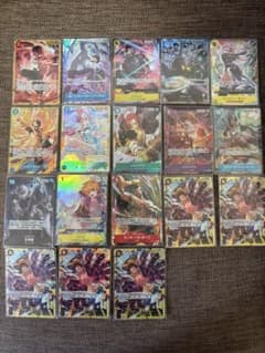 ゆ*か様 18枚まとめ売り　SEC SR パラレル　ワンピースカードゲーム　決戦 ゆ*か様 18枚まとめ売り SEC SR パラレル ワンピースカードゲーム 決戦