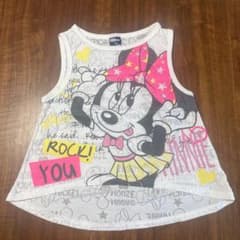 Disney ミニーマウス ノースリーブ 140のサムネイル