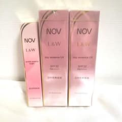 NOV L&W ノブ デイエッセンスUV リンクルエッセンス 3点セット | Mercari