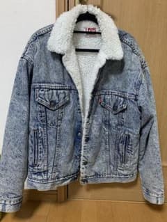 リーバイス　Levi‘s ボア付きデニムジャケットのサムネイル