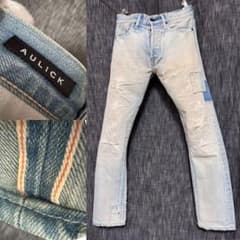 KURO DENIM AULICK セルビッチデニム 児島デニム 日本製 リペア - メルカリ