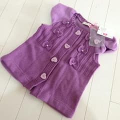 michi様専用☆値下げ☆新品☆KP☆フリースベスト　100のサムネイル