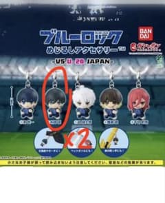 ブルーロック めじるしアクセサリー 糸師凛 2個セットのサムネイル