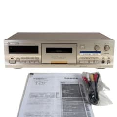 優良美品・録音動作確認済◆パイオニア 3ヘッドシングルカセットデッキ T-D7 優良動作品・録音動作確認済◇パイオニア 3ヘッドシングルカセット