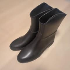 Dafna ショートレインブーツ　黒　サイズ40