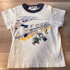 familiar ファミリア 電車 くま Tシャツ 90 - メルカリ