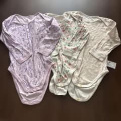 UNIQLO 베이비 바디 슈트 3장 세트 90cm 미니 칩과 데일