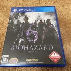 PS4 バイオハザード6 BIOHAZARD プレイステーション4のサムネイル