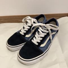VANS ヴァンズ オールドスクール スニーカー 23.5cm ネイビーブラックのサムネイル