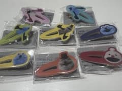 パペットスンスンアクリルヘアクリップ 8個セット