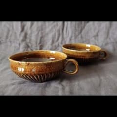 余宮隆 さん スープカップ 2客セット - メルカリ