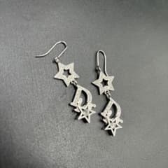 Christian Diorクリスチャンディオールシルバーピアスのサムネイル