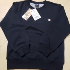 Champion　トレーナー　裏起毛　140 ブラックのサムネイル