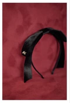 Herlipto Velour Ribbon Headbandのサムネイル